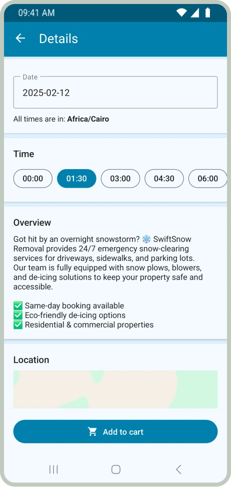 snow removal app 09 Android 27